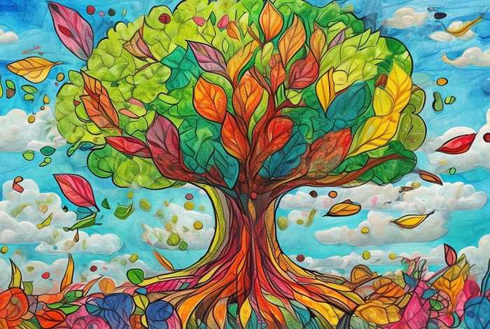 儿童画树照片 儿童画树照片怎么画