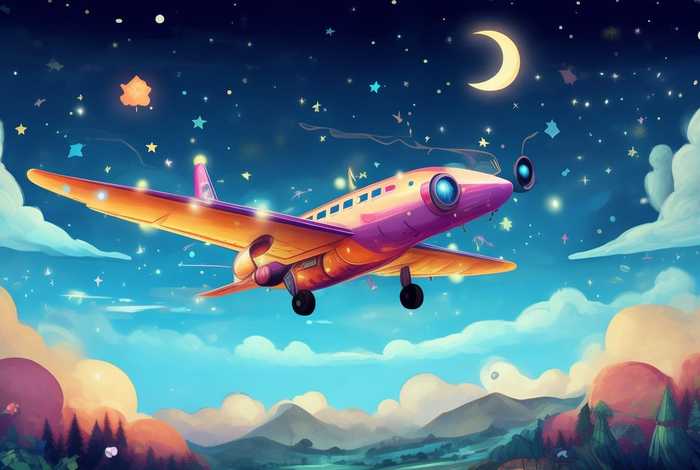 儿童睡前故事书飞机，飞机故事幼儿睡前故事文字