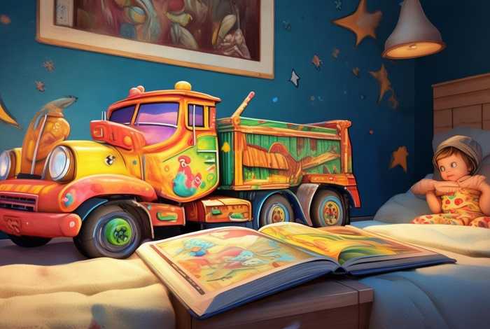 儿童睡前故事长篇大卡车 大卡车故事睡前故事