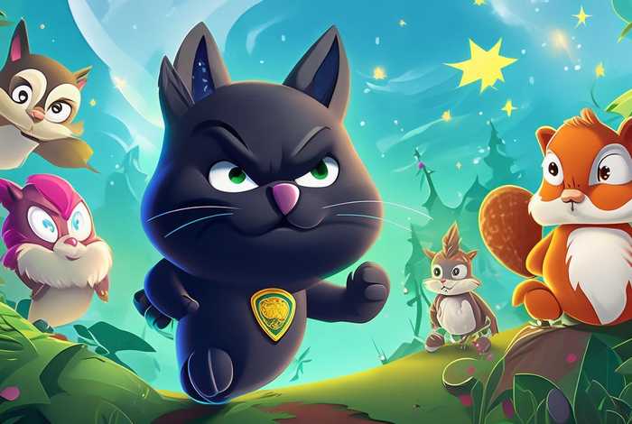 儿童故事黑猫警长动画片；动画片黑猫警长的故事