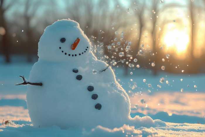 儿童故事雪孩子融化了 雪孩子融化了变成了天上的什么