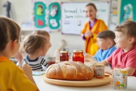 bread少儿英语教学 英语bread jam milk 幼儿园教案