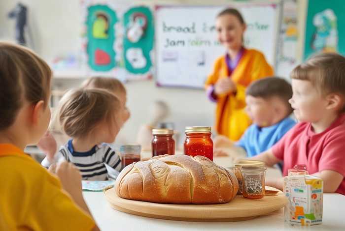 bread少儿英语教学 英语bread jam milk 幼儿园教案