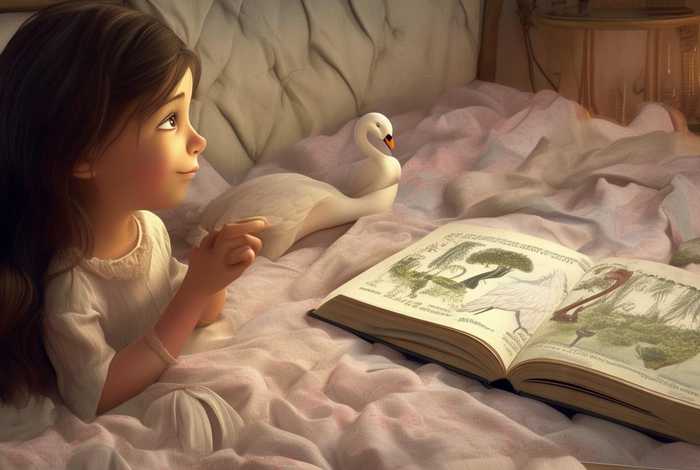 儿童睡前故事野天鹅下集 睡前故事野天鹅上下集