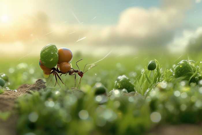 儿童睡前故事小蚂蚁搬豆子文字版（小蚂蚁搬豆子的故事告诉我们什么道理）