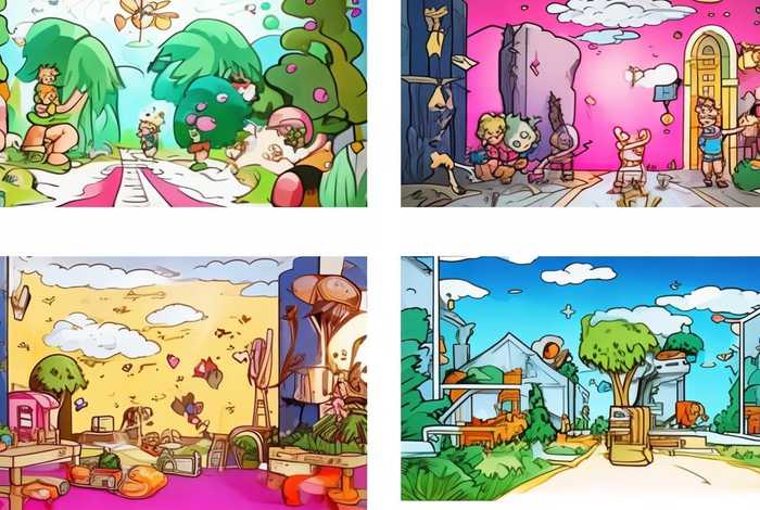 儿童故事简笔画4幅图（儿童故事简笔画图片大全大图）