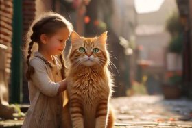 儿童与流浪猫故事 流浪猫与小女孩的故事