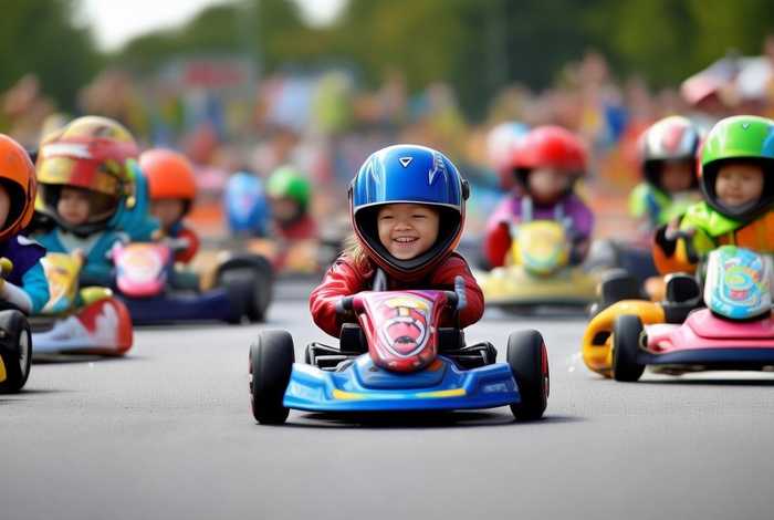 儿童卡丁车比赛视频、少儿卡丁车比赛视频