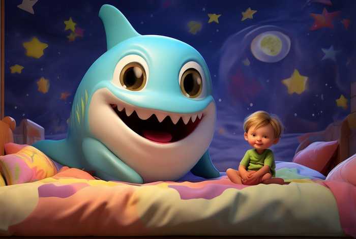 儿童睡前故事鲨鱼笑笑，宝宝睡前故事鲨鱼