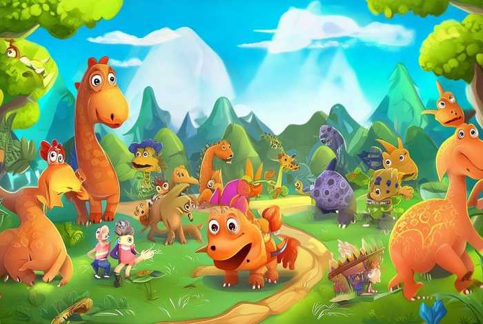 儿童故事恐龙视频、幼儿恐龙故事大全视频 视频