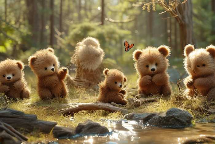 儿童故事《小熊》全部、幼儿小熊故事大全