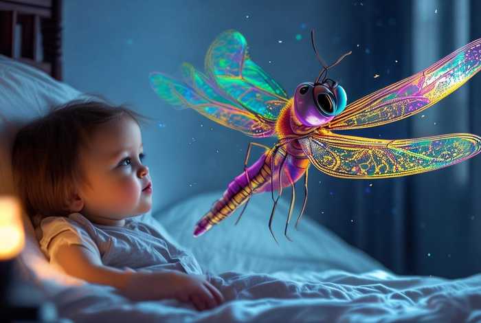 儿童蜻蜓故事睡前听，睡前故事 蜻蜓