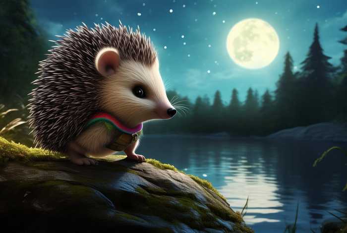 儿童睡前故事勇敢的小刺猬 幼儿睡前故事勇敢的小刺猬