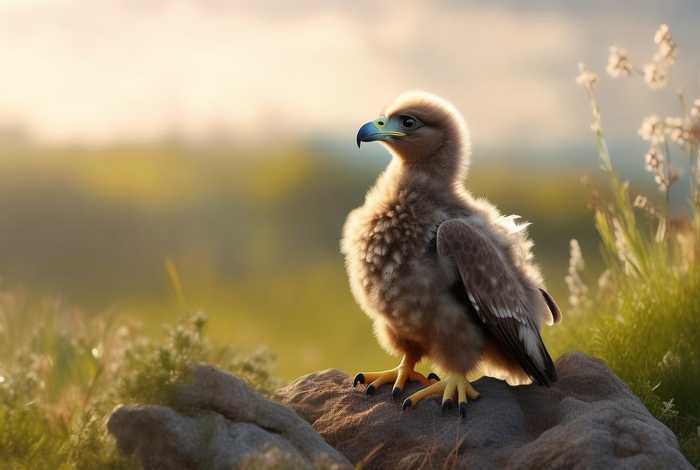 儿童故事老鹰的故事，老鹰的婴儿故事