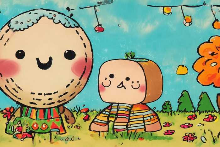 70年代儿童读物，70年代儿童读物圆圆和方方