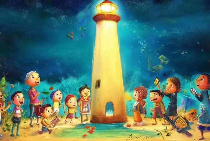儿童故事你好灯塔，儿童绘本你好灯塔