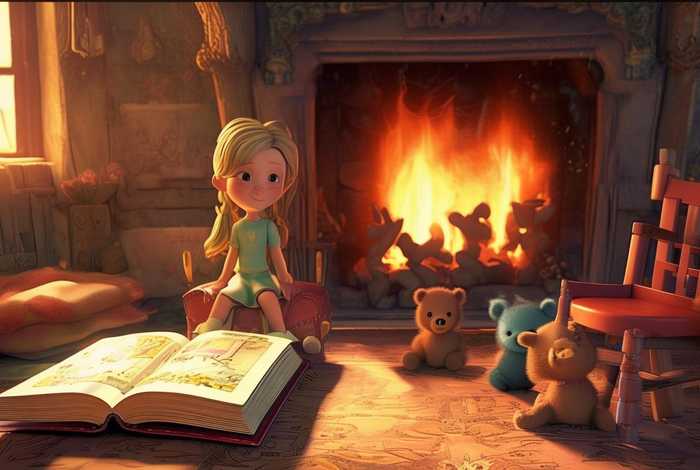 儿童睡前故事金发女孩、睡前故事金发女孩和三只熊