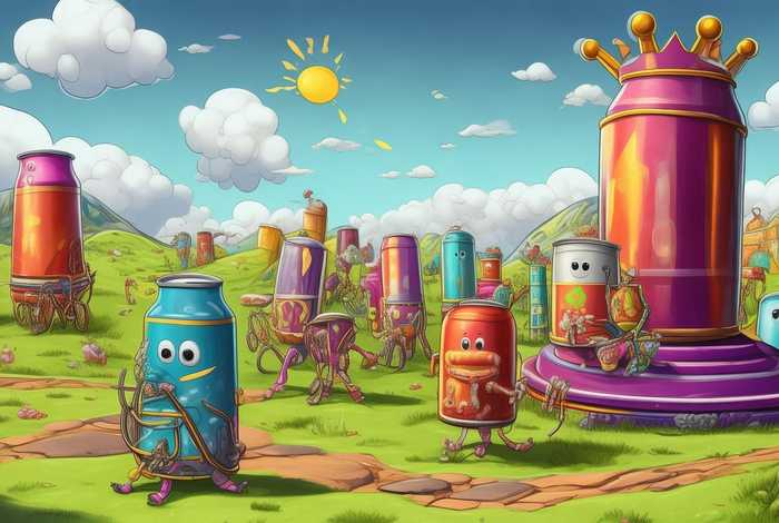 儿童故事易拉罐王国 - 易拉罐的故事看图写话