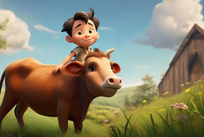 儿童故事放牛的故事 小儿放牛的故事 儿童故事放牛的故事 小儿放牛的故事