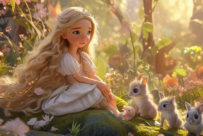 儿童启蒙小公主故事、小公主的幼儿故事