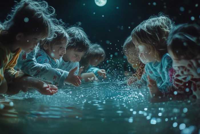 儿童故事捞月、水中捞月幼儿故事 儿童故事捞月、水中捞月幼儿故事