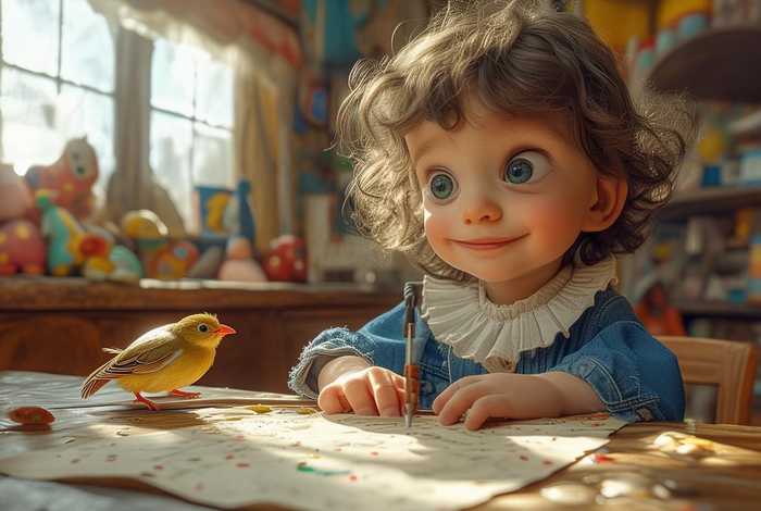 儿童故事信，儿童故事写信