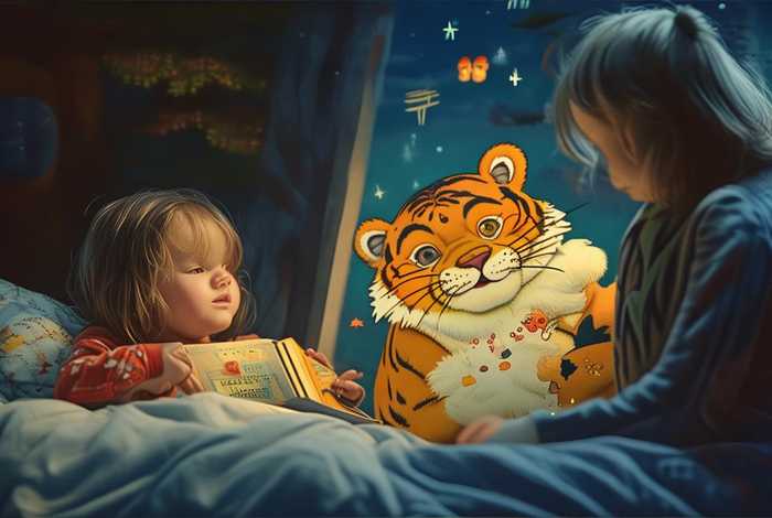 儿童睡前故事老虎捕食故事（老虎睡前小故事）