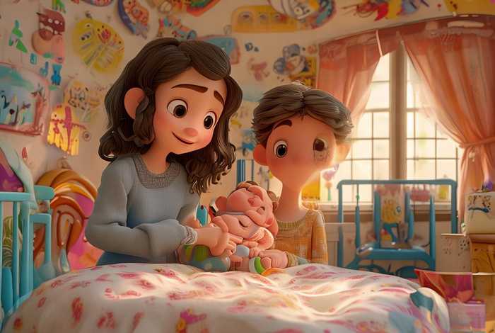 儿童故事生宝宝了、生宝宝的故事动画片