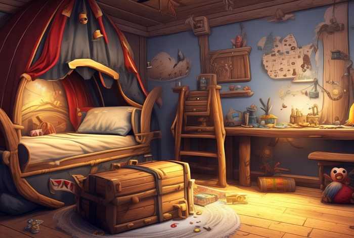 儿童海盗房间 儿童海盗房间图片