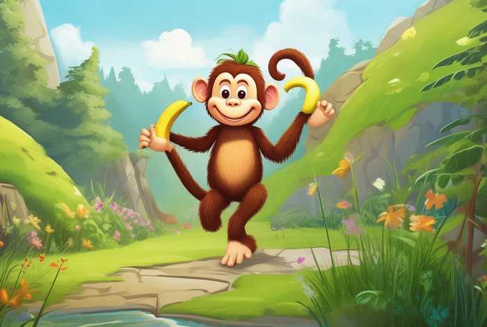 儿童故事笨猴下山（幼儿故事猴子下山故事教案）
