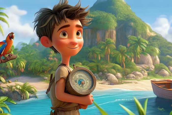 儿童故事鲁滨逊漂流记；儿童读物鲁滨逊漂流记