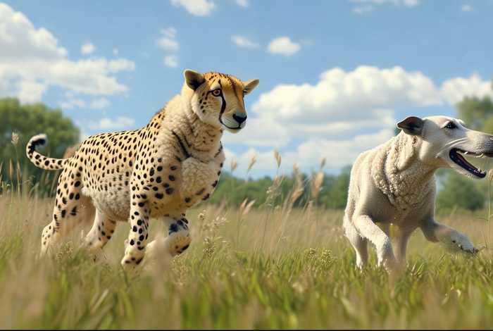 儿童故事小羊和猎豹故事、小羊和猎狗的故事 儿童故事小羊和猎豹故事、小羊和猎狗的故事