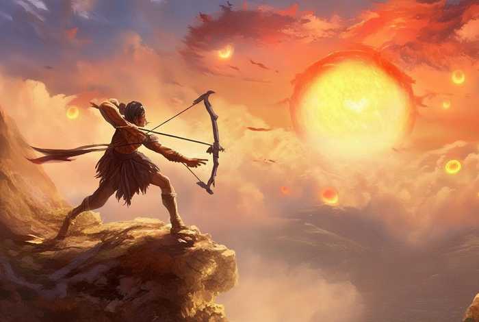 儿童神话故事后羿射日有几个太阳,后羿射日射下几个太阳故事 儿童神话故事后羿射日有几个太阳,后羿射日射下几个太阳故事