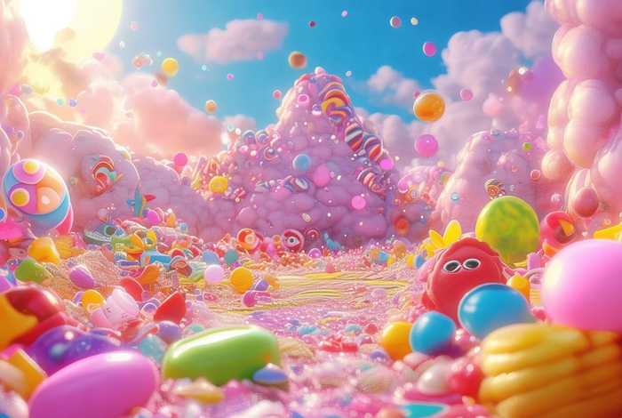 儿童糖果视频 - 糖果的动画视频