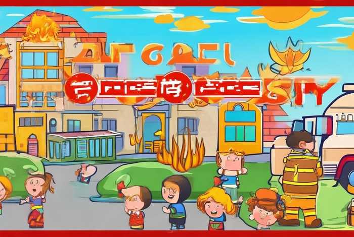 儿童消防安全知识图片 儿童消防安全绘画图片大全