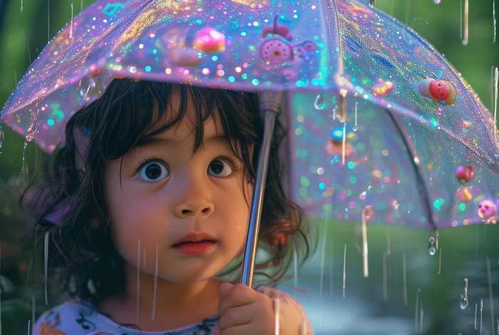 儿童故事《神奇的雨伞》；幼儿故事神奇的雨伞