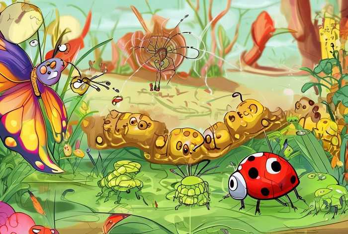 儿童昆虫故事大全 - 幼儿园昆虫故事大全