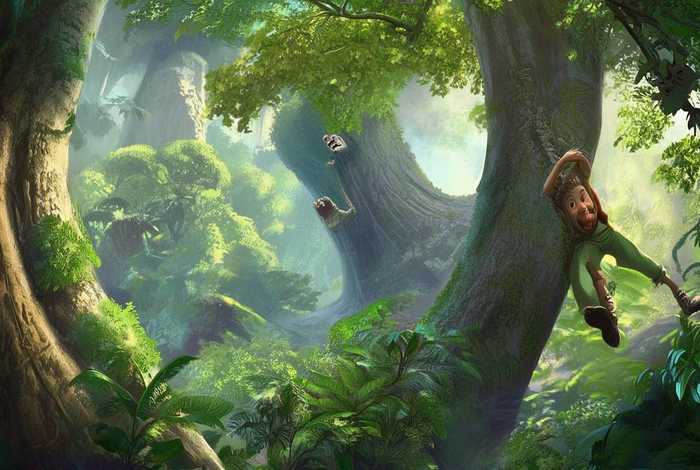 儿童故事森林泰山 021森林泰山_标清 儿童故事森林泰山 021森林泰山_标清