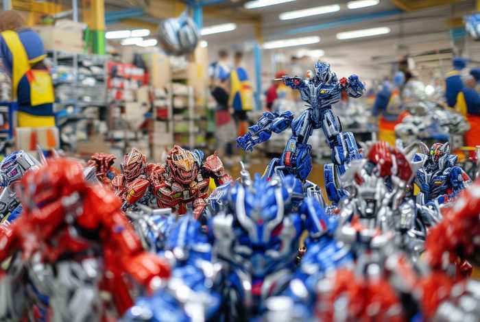 儿童文具厂 儿童文具厂八月份生产的变形金刚比七月份多15%