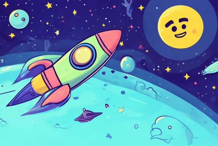 儿童航天画简单又漂亮（儿童航天画简单又漂亮图片）