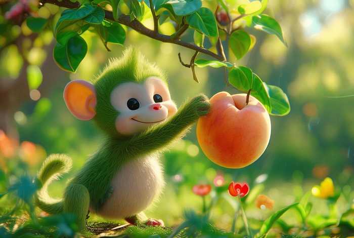 儿童故事小猴摘桃子教案(幼儿园语言教案小猴摘桃子) 儿童故事小猴摘桃子教案(幼儿园语言教案小猴摘桃子)