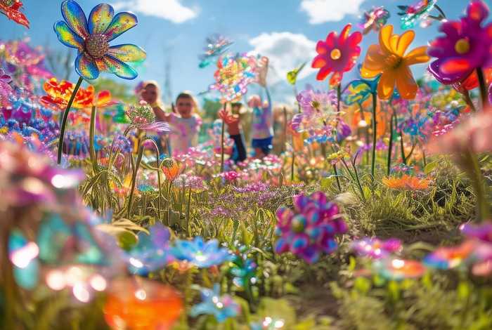 儿童故事彩色的花 - 幼儿故事彩色的花