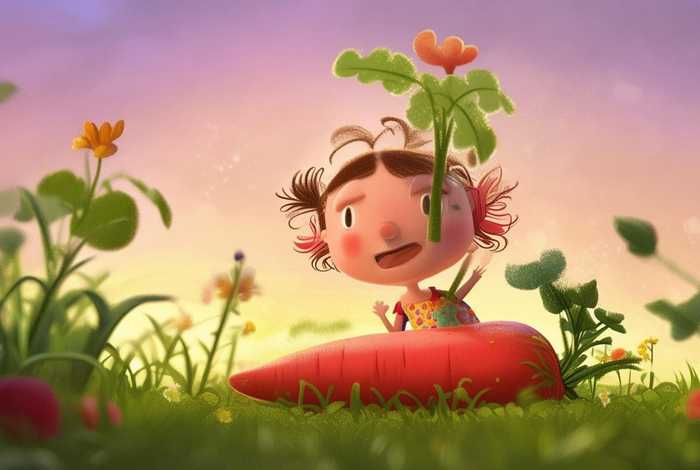 儿童睡前故事之拔萝卜、儿童睡前故事拔萝卜儿歌