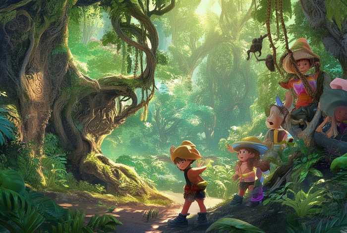 丛林探险儿童故事，丛林探险幼儿故事