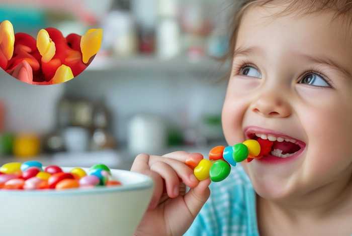 儿童吃糖危害牙齿的视频（吃糖对小孩牙齿的危害视频）