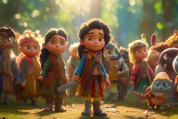 儿童故事谁勇敢的表现手法、谁勇敢幼儿故事的表现手法