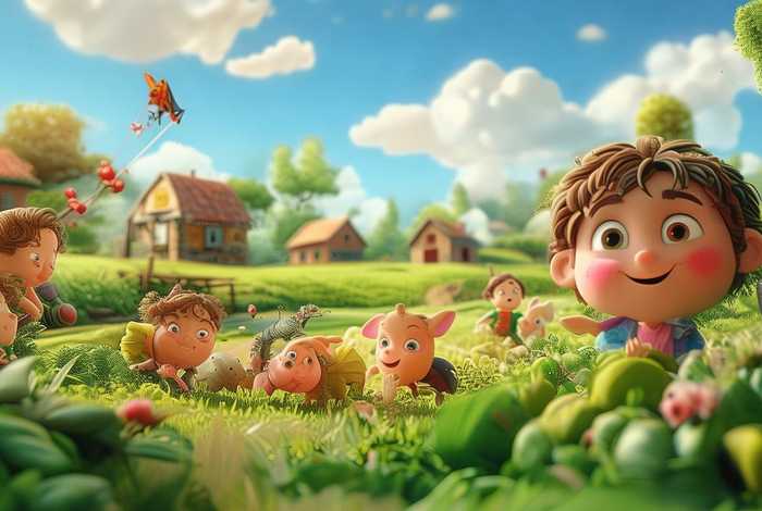 儿童农村故事动画片 农村儿童题材动画片