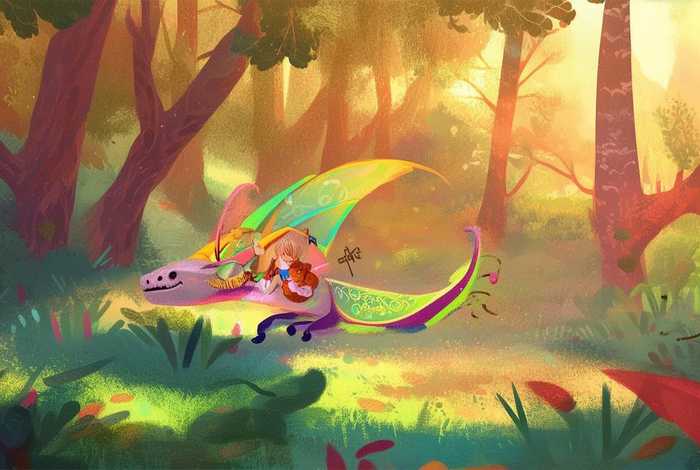 儿童故事关于龙的故事 - 关于龙的幼儿故事