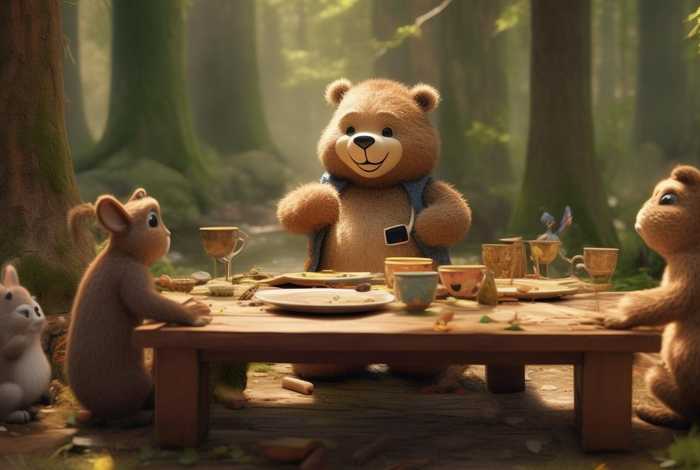 儿童故事小熊请客mp3 小熊请客故事音频 儿童故事小熊请客mp3 小熊请客故事音频