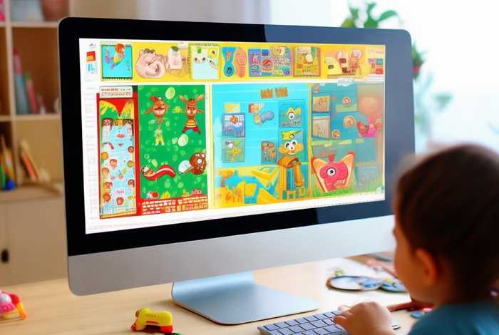 儿童电脑趣事，儿童益智电脑游戏6-10岁